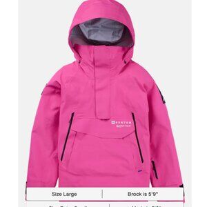 NWT Burton Daybeacon 3L Anorak Ski/Snowboard Jacket